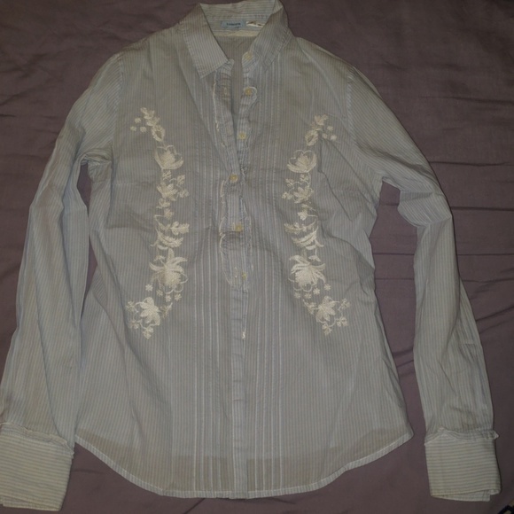 Sheer button up - Picture 1 of 3